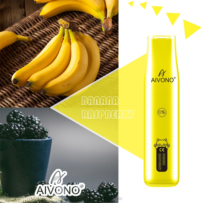 Aivono AIM CAT 400 Bananen-Himbeere - 0640334 Aivono Vape