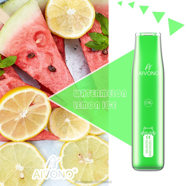 Wassermelonen-Zitronen-Eis
