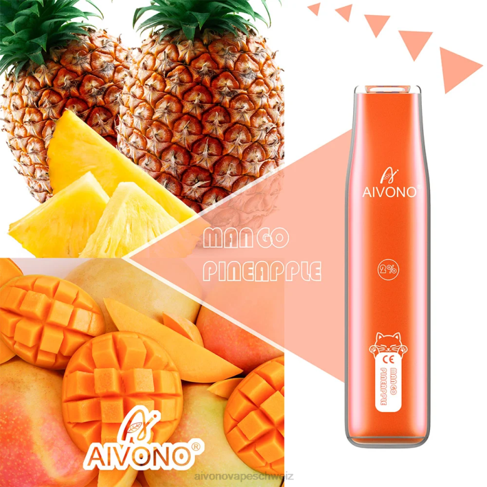 Aivono AIM CAT 400 Mango-Ananas - 0640340 Aivono Vape