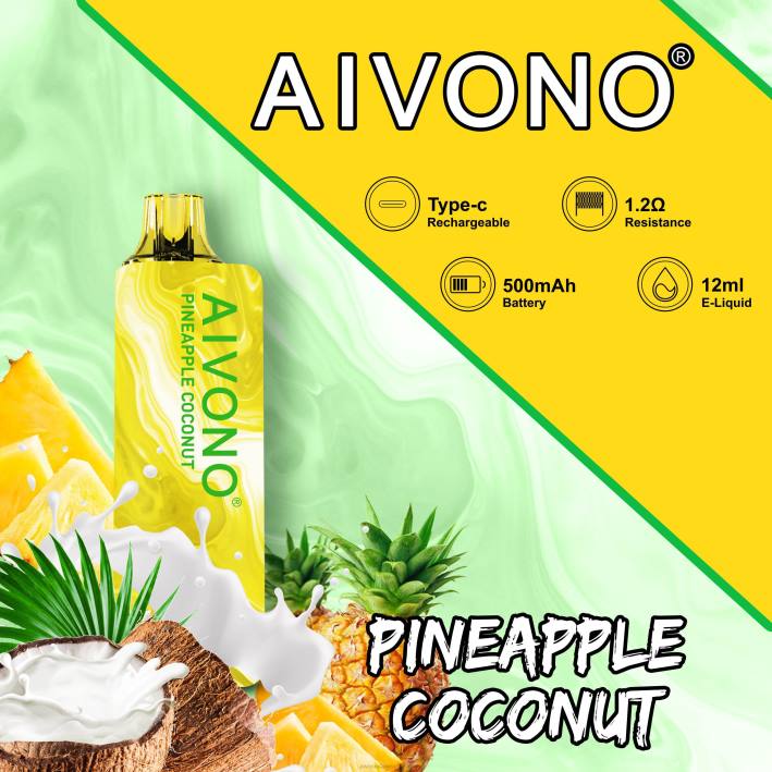 Aivono AIM GUN 7000 Ananas-Kokosnuss - 0640106 Aivono Vape