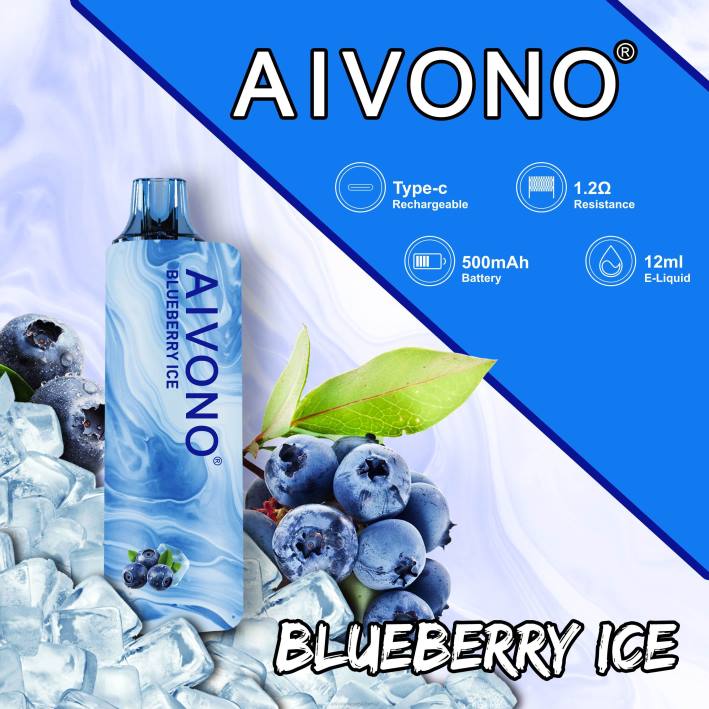 Aivono AIM GUN 7000 Blaubeereis - 0640104 Aivono Vape Schweiz