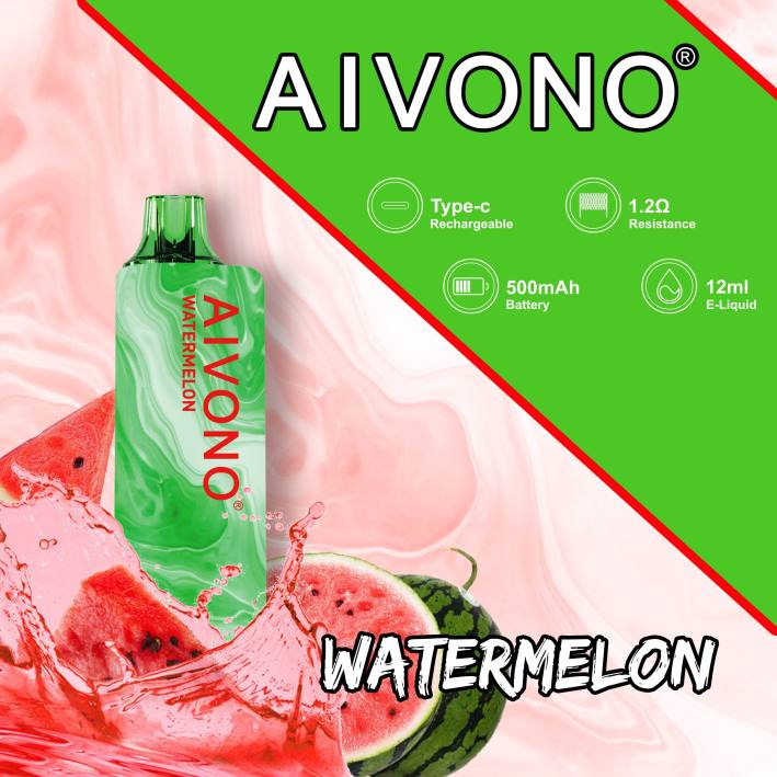 Aivono AIM GUN 7000 Wassermelone - 0640110 Aivono Vape Schweiz