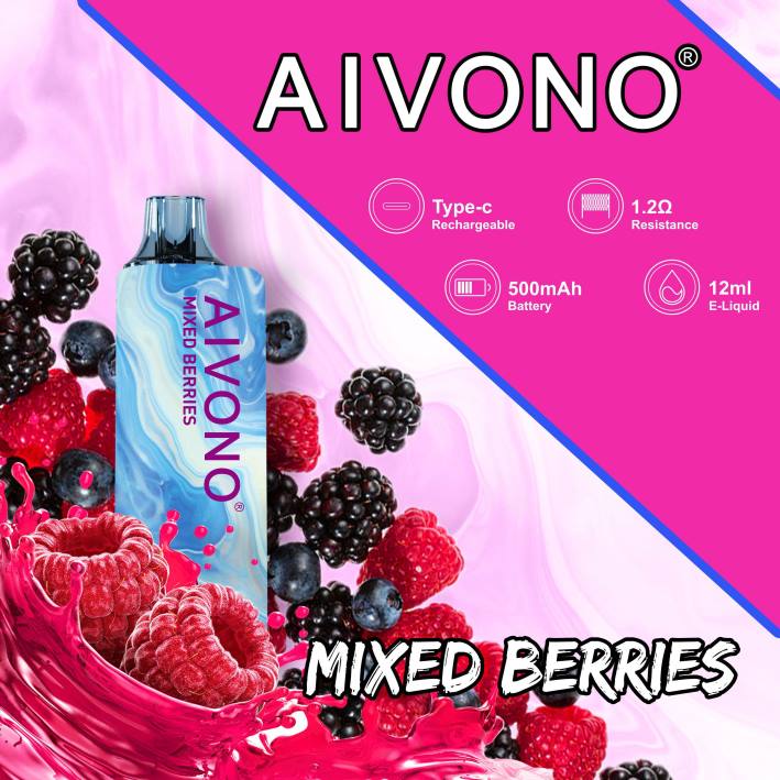 Aivono AIM GUN 7000 gemischte Beeren - 0640111 Aivono Schweiz