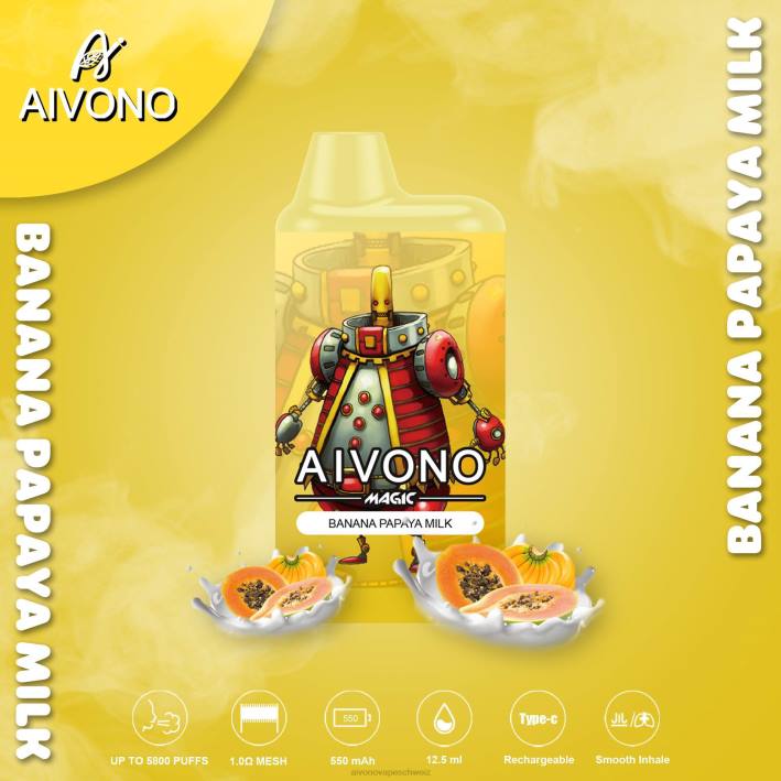 Bananen-Papaya-Milch