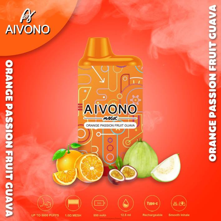 Orange Passionsfrucht Guave