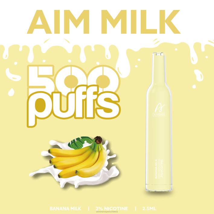Aivono AIM MILK 500 Bananenmilch - 0640275 Aivono Vape Schweiz
