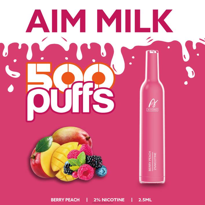 Aivono AIM MILK 500 Beerenpfirsich - 0640273 Aivono Schweiz