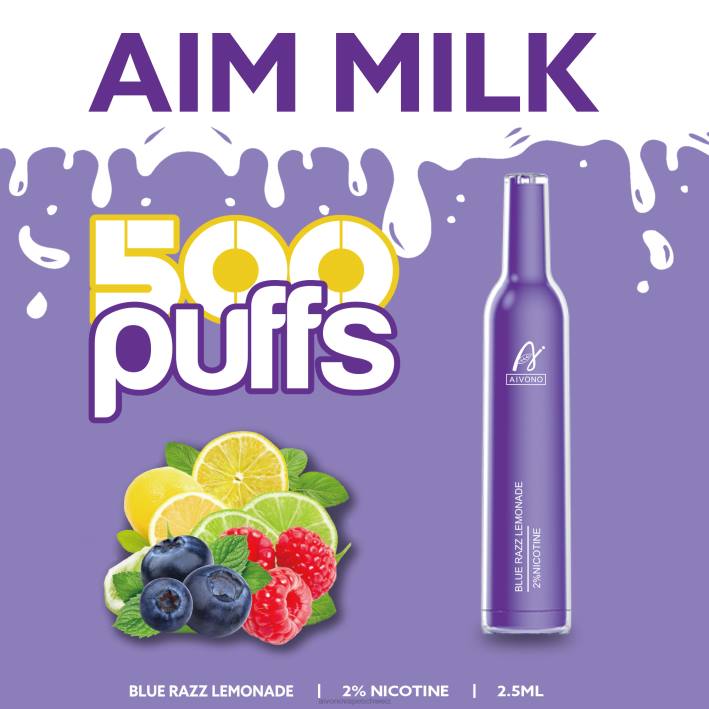 Aivono AIM MILK 500 Blue Razz Limonade - 0640264 Aivono Schweiz