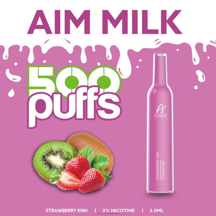 Aivono AIM MILK 500 Erdbeer-Kiwi - 0640271 Aivono Vape