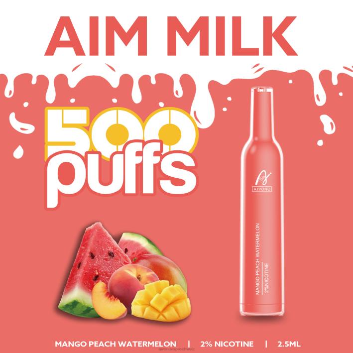 Aivono AIM MILK 500 Mango-Pfirsich-Wassermelone - 0640268 Aivono Vape