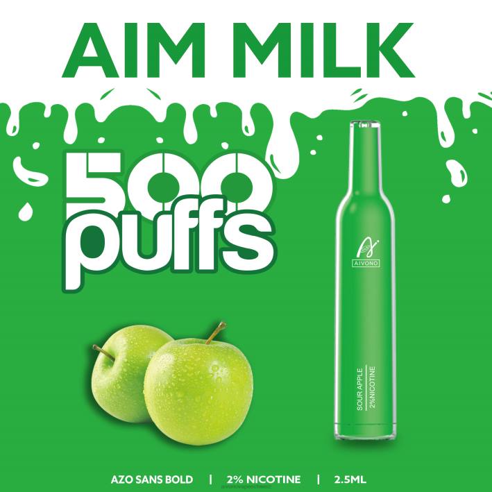 Aivono AIM MILK 500 saurer Apfel - 0640267 Aivono Schweiz