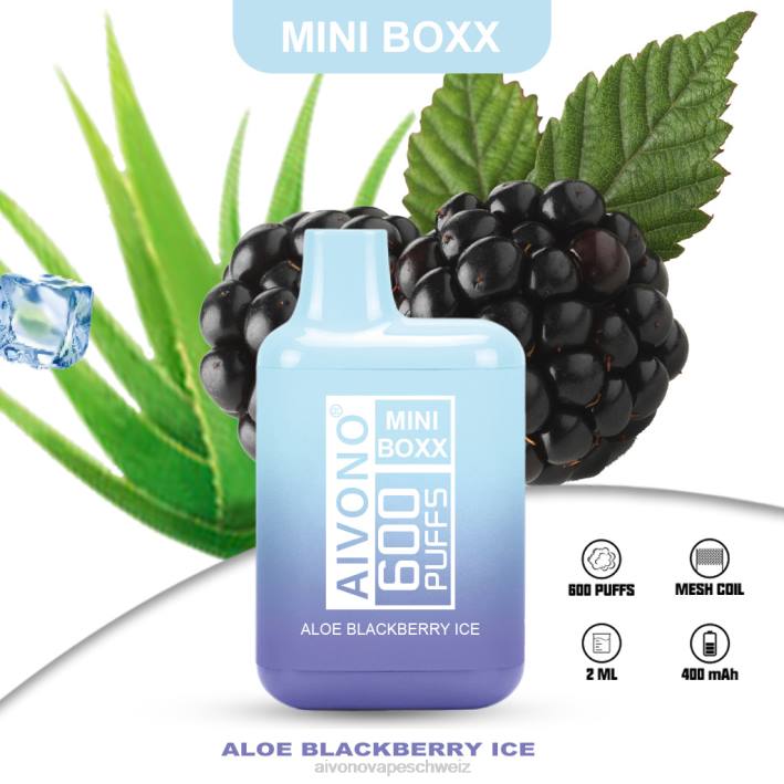 Aivono AIM MINI BOXX 600 Aloe-Strom-Eis - 0640240 Aivono Schweiz