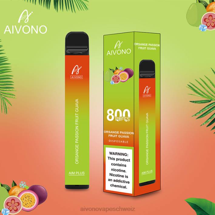 Orange Passionsfrucht Guave