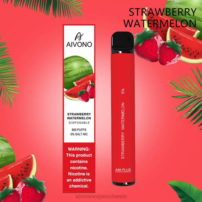 Aivono AIM PLUS 800 Erdbeerwassermelone - 0640196 Aivono Vape