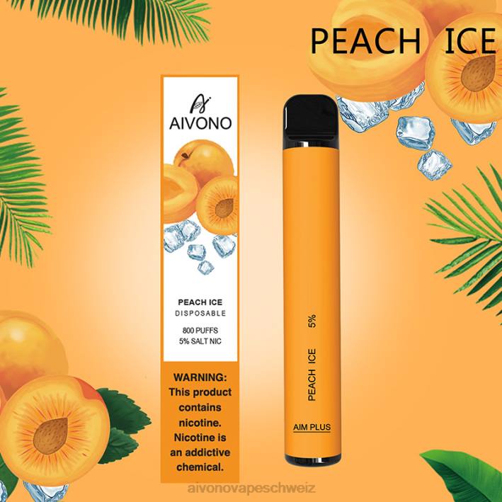 Aivono AIM PLUS 800 Pfirsicheis - 0640190 Aivono Vape