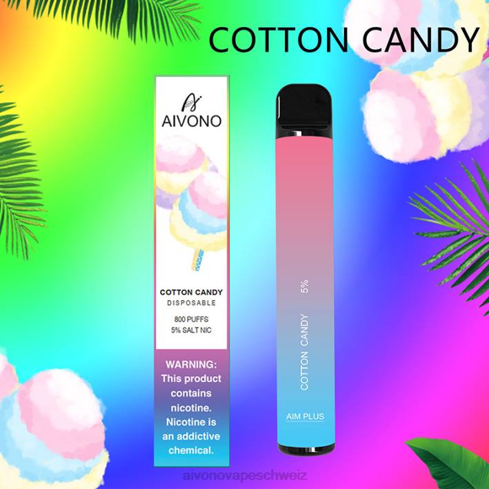 Aivono AIM PLUS 800 Zuckerwatte - 0640178 Aivono Vape