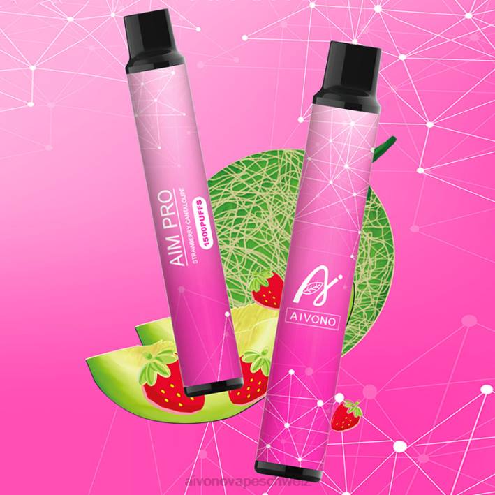 Aivono AIM PRO 1500 Erdbeer-Melone - 0640161 Aivono Vape Schweiz