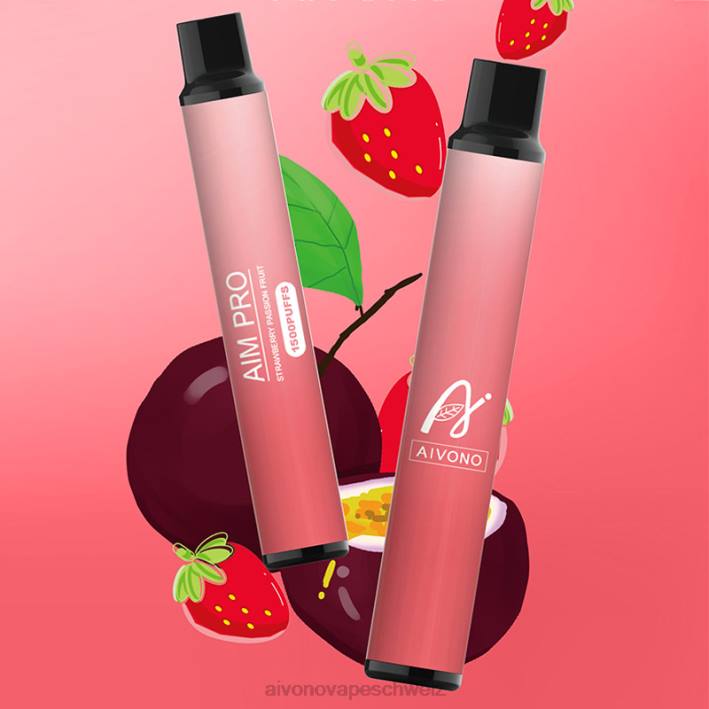 Aivono AIM PRO 1500 Erdbeer-Passionsfrucht - 0640162 Aivono Schweiz