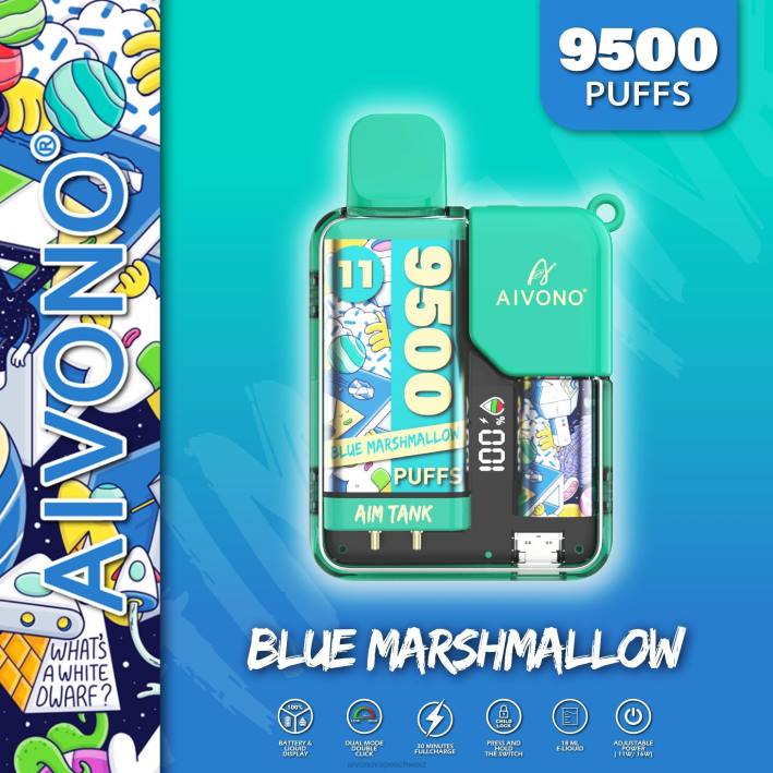 blauer Marshmallow