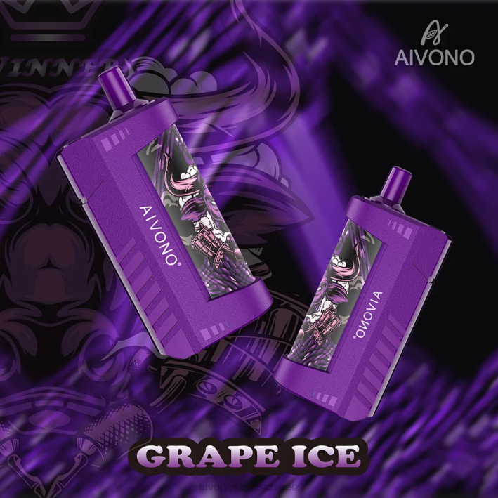 Aivono AIM WINNER 5000 Traubeneis - 0640125 Aivono Vape Schweiz
