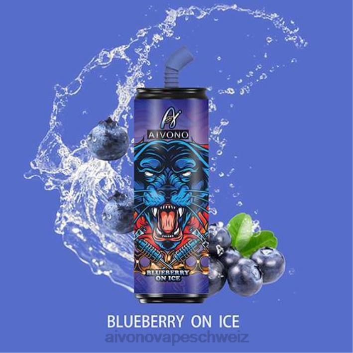 Aivono AIM WINNER 6000 Coca-Cola-Flaschen Blaubeere auf Eis - 0640113 Aivono Vape Schweiz