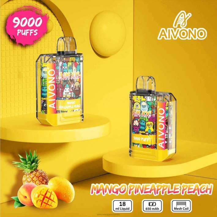 Mango-Ananas-Pfirsich