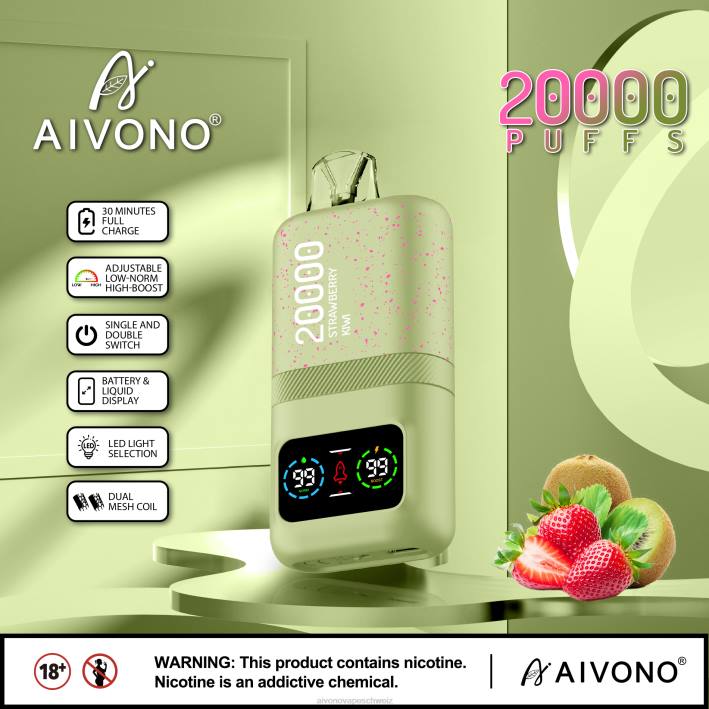 Aivono AIM magic 20000 Erdbeer-Kiwi - 064081 Aivono Schweiz