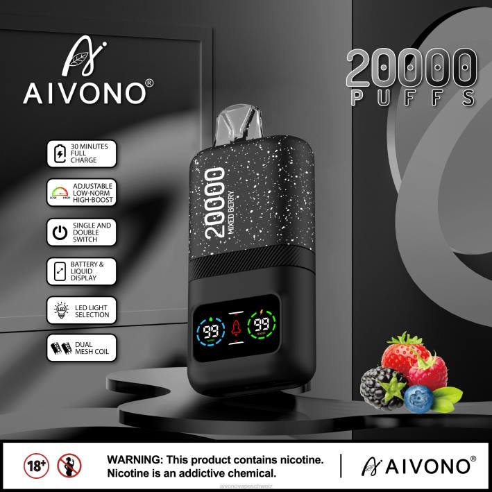 Aivono AIM magic 20000 gemischte Beere - 064078 Aivono Schweiz