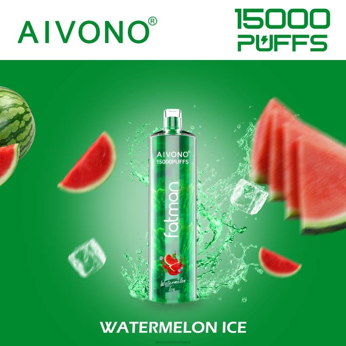 Aivono FATMAN 15000 Wassermeloneneis - 064012 Aivono Schweiz