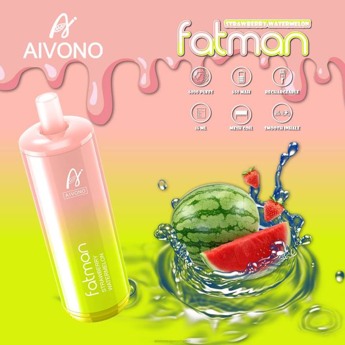 Aivono FATMAN 6800 Erdbeerwassermelone - 064030 Aivono Schweiz