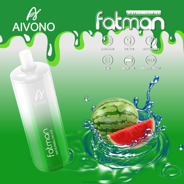 Aivono FATMAN 6800 Wassermeloneneis - 064028 Aivono Vape