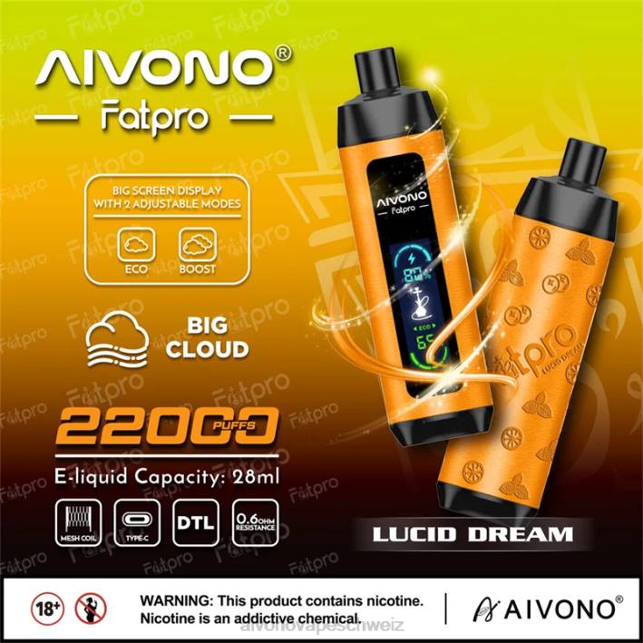 Aivono Fatpro 22000 klarer Traum - 06407 Aivono Vape