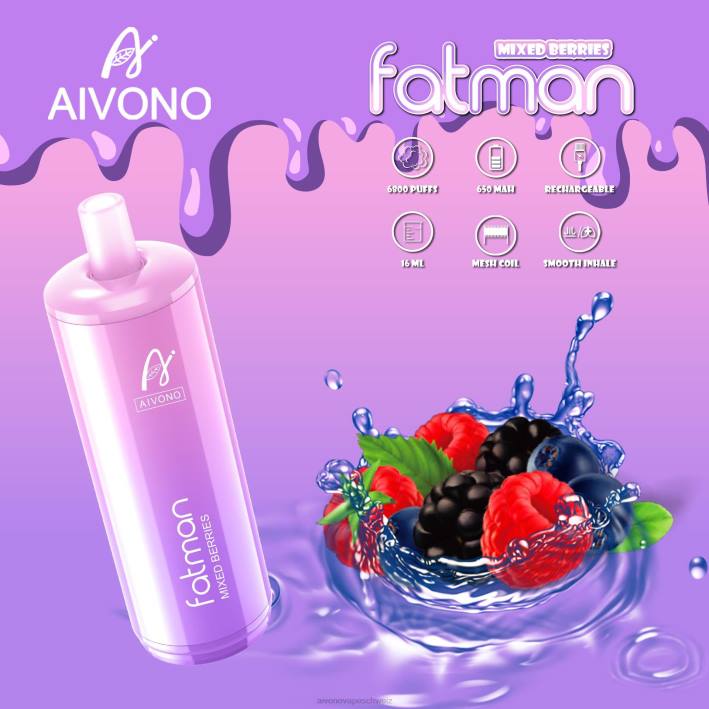 Aivono FATMAN 6800 gemischte Beeren - 064027 Aivono Schweiz