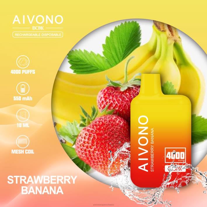 Aivono AIM BOXX 4000 Erdbeerbanane - 0640231 Aivono Schweiz