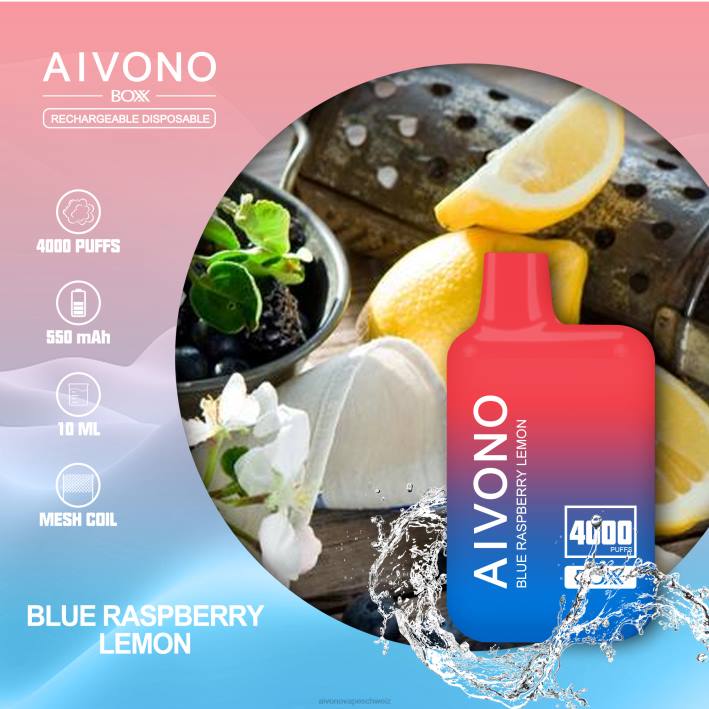 Aivono AIM BOXX 4000 blaue Himbeerzitrone - 0640217 Aivono Vape
