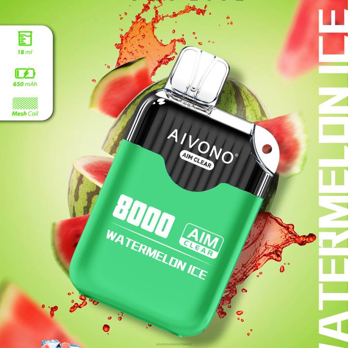 Aivono AIM CLEAR 8000 Wassermeloneneis - 0640204 Aivono Schweiz