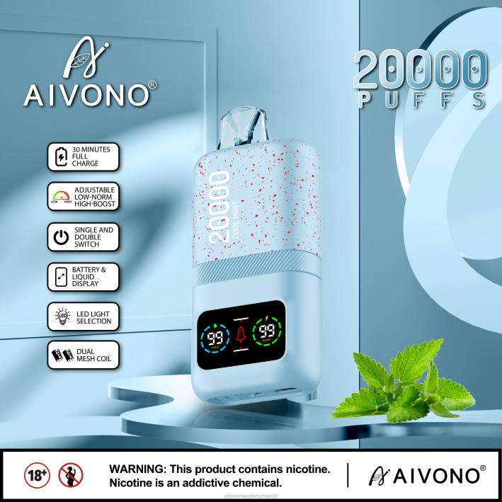 Aivono AIM magic 20000 kühle Minze - 064084 Aivono Schweiz