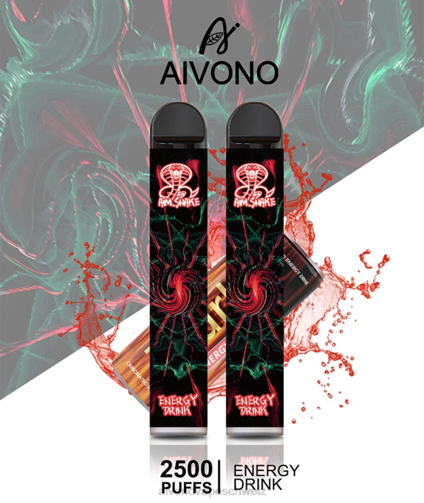 Aivono AIM SNAKE 2500 Energy-Drink - 0640305 Aivono Vape Schweiz
