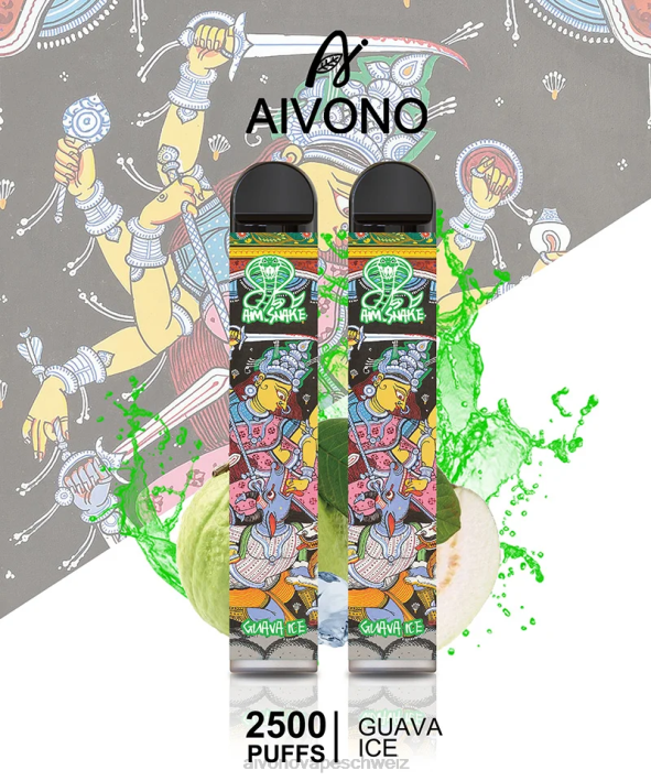 Aivono AIM SNAKE 2500 Guaveneis - 0640307 Aivono Vape